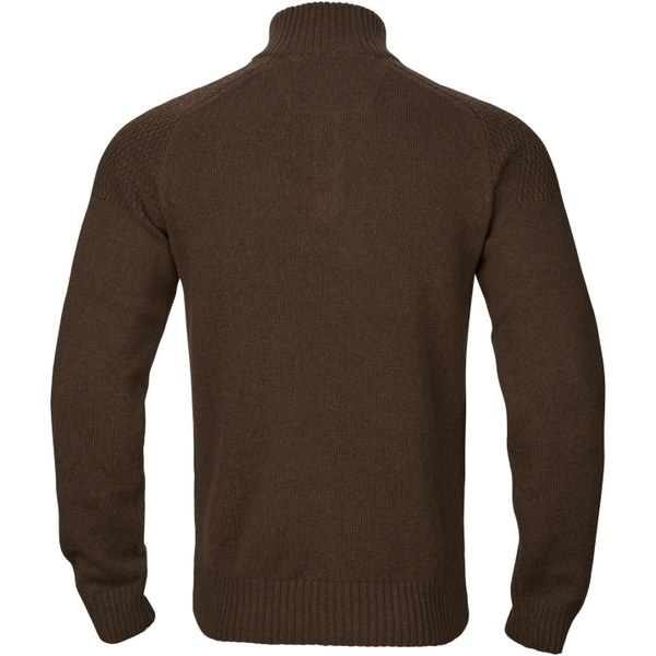 2026 Harkila Hombre Vincent Merino Half Zip Pullover 106081016001 - Demitasse Brown
